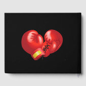 D'or Livre d'invité Boxing Design (Verso)