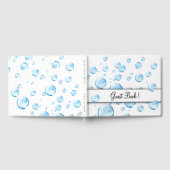 D'or Livre d'Invité Bubbles (Complet)