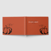 D'or Livre d'invité citrouille Spice (Complet)