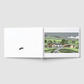 D'or Livre d'invité de la ferme Cumbrian (Complet)