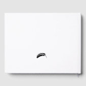 D'or Livre d'invité de la ferme Cumbrian (Verso)