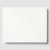 D'or Livre d'invité de la fête de graduation de balise  (Verso)