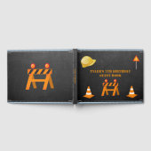 D'or Livre d'invité de la partie de construction (Complet)