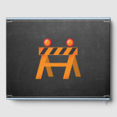 D'or Livre d'invité de la partie de construction (Verso)