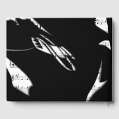 D'or Livre d'invité de musique Abstraite (Verso)