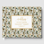 D'or Livre D'Invité Du Chasseur Doré Et Du Mariage Vert (Recto)