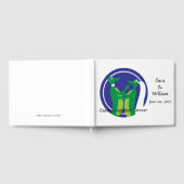 D'or Livre d'invité du Mariage Gator (Complet)