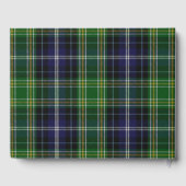 D'or Livre d'invité MacKellar Clan Plaid (Verso)