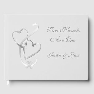D'or Livre d'invité mariage