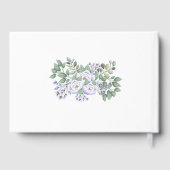 D'or Livre d'invité mariage (Verso)