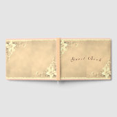 D'or Livre d'invité mariage (Complet)