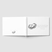 D'or Livre d'invité mariage (Complet)