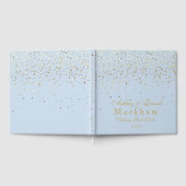 D'or Livre d'invité mariage (Complet)