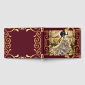 D'or Livre d'invité mariage (Complet)