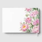 D'or Livre d'invité mariage (Verso)