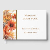 D'or Livre d'invité mariage (Recto)