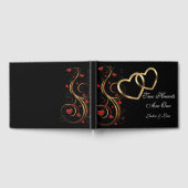 D'or Livre d'invité mariage (Complet)