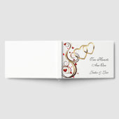 D'or Livre d'invité mariage (Complet)