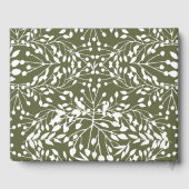 D'or Livre d'invité mariage Glam Greenery (Verso)