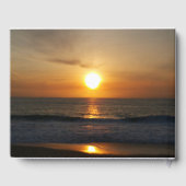 D'or Livre d'invité Monogram Memorial (Verso)