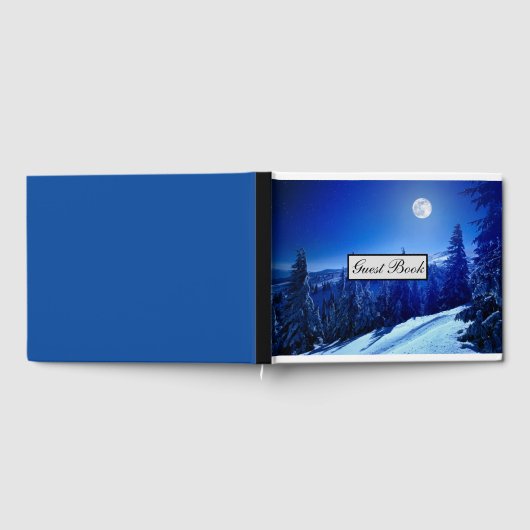 D'or Livre d'invité Moonlight (Complet)