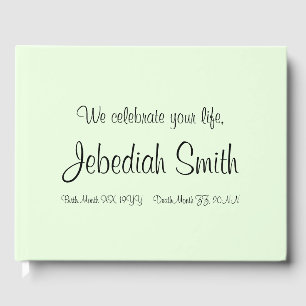 D'or Livre d'invité Mourneux, Respectable, Mémorial Ver