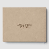 D'or Livre d'invité occidental (Verso)