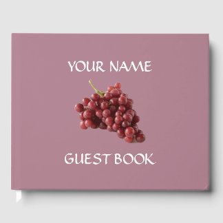 D'or Livre d'invité personnalisé
