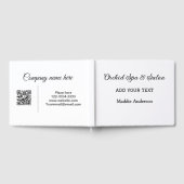 D'or Livre d'invités (Complet)