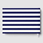 D'or Livre d'invités de mariage de la plage de Starfish (Verso)