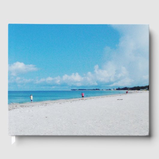 D'or Livre d'invités de plage (Recto)