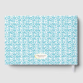 D'or Livre d'invités Doves Mariage Vows (Verso)