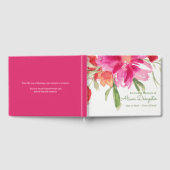 D'or Livre d'invités funéraires | Floraux 4 (Complet)