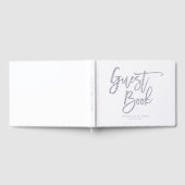 D'or Livre D'Invités Mariage Blanc Et Argent (Complet)