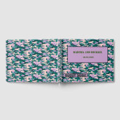 D'or Livre D'Invités Mariage De Camouflage Rose Et Vert (Complet)