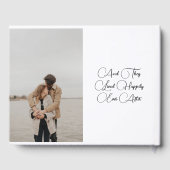 D'or Livre d'invités photo (Verso)