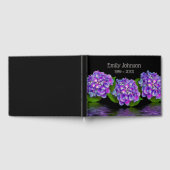 D'or Livre Mémorial Fleurs d'Hydrangea (Complet)