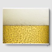 D'or Mans Anniversaire du livre d'invités (Verso)