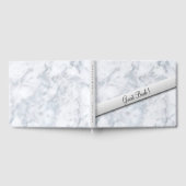 D'or Marble W White Sash Livre d'invité (Complet)