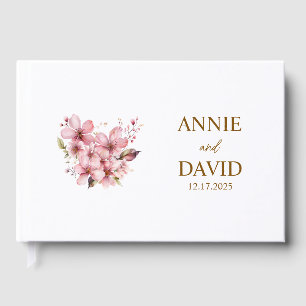 D'or Mariage esthétique livre d'invité, livre de signat