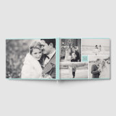 D'or Mariage moderne Monogramme 4 Photo Collage Livre d (Complet)