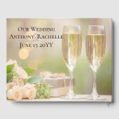 D'or Notre livre d'hôtes Mariage (Verso)