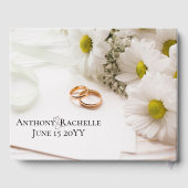 D'or Notre livre d'hôtes Mariage (Verso)