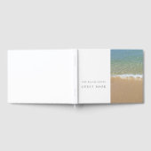 D'or Premium Hardback Coastal Thème d'invité Livre (Complet)