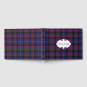 D'or Pride of Scotland Plaid Mariage livre d'hôtes (Complet)