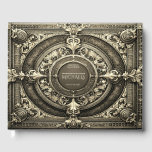 D'or Romantic Gold Vintage Look Livre d'invité<br><div class="desc">Elégant et amusant Romantique or Vintage Look Livre d'invités. Ce livre d'hôtes robuste et charmant sera un trésor pour les années à venir ! Vous pouvez facilement customiser le texte pour n'importe quelle occasion ou événement (mariage, douches nuptiales, retraite, baby shower, diplôme, etc.). Vous pouvez changer les couleurs de police,...</div>