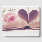 D'or Rose rose et livre (Verso)