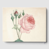 D'or Rose vintage 90e anniversaire de célébration Livre (Verso)