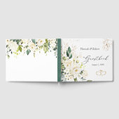 D'or Roses blanches Verdure Feuillage Mariage Livre d'o (Complet)