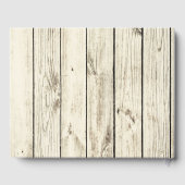 D'or Rustique Bohème Fête des mariées de verdure Livre  (Verso)